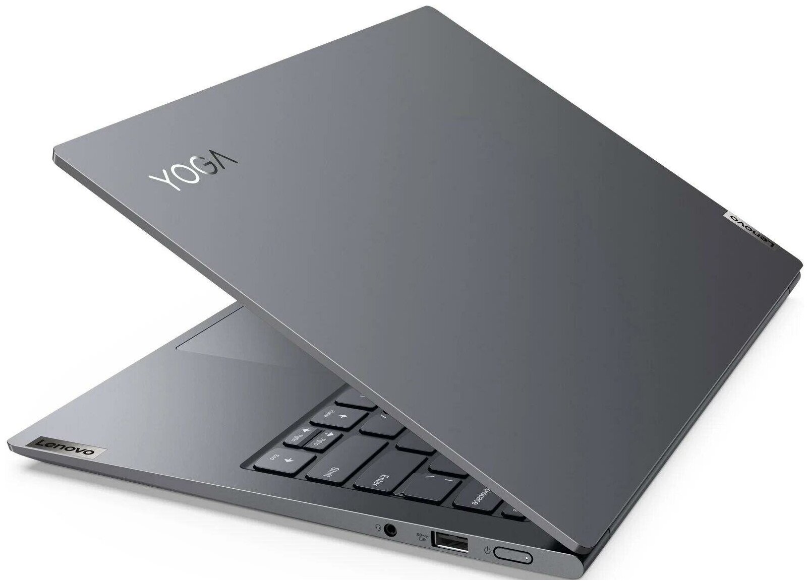 Ноутбук Lenovo Yoga Slim 7 Pro 14IHU5 14 FHD IPSCore i5-11300H8GB256GB SSDIris Xe GraphicsWin 11 Home 64-bitNoODDсерый 82NC006NRU