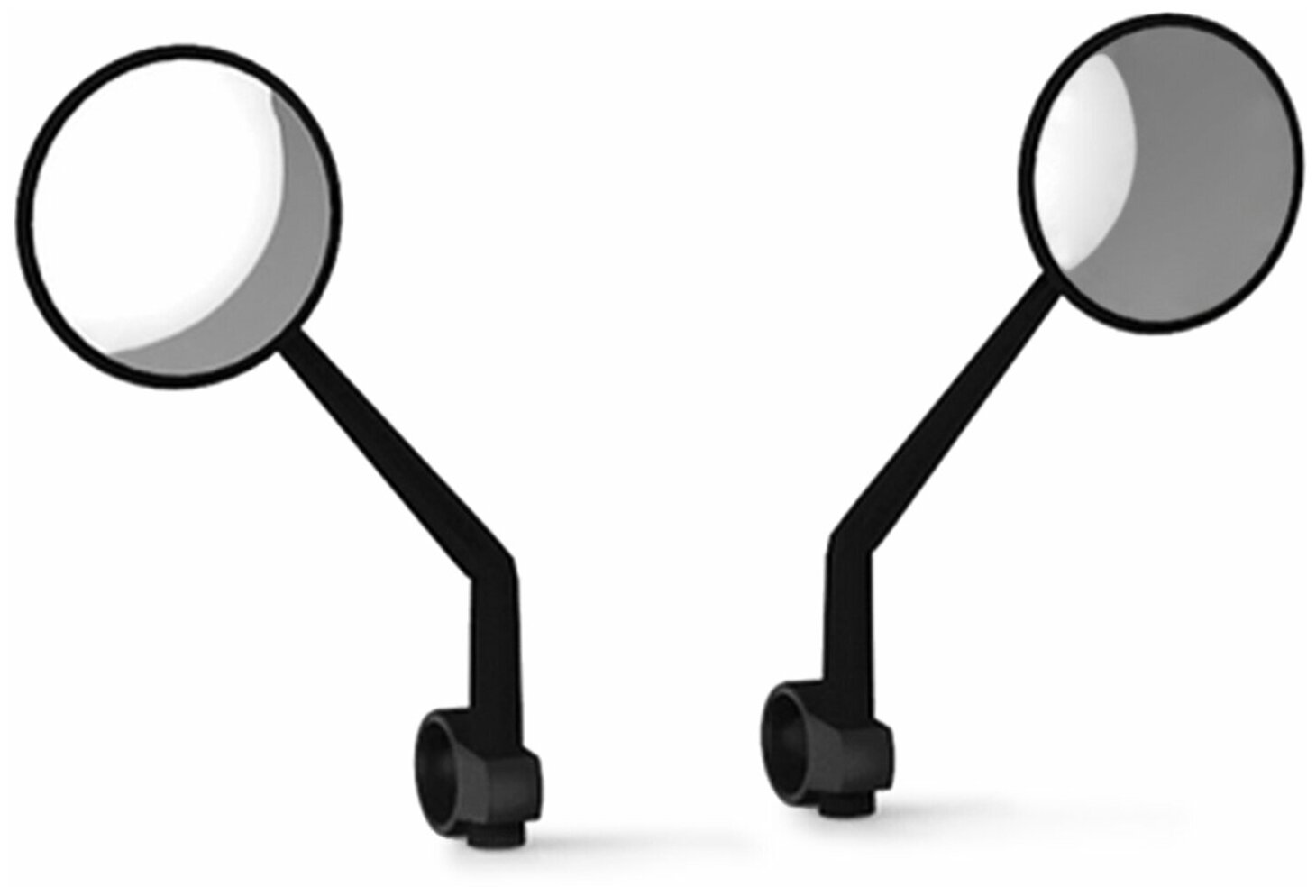 Фотографии 2 шт зеркала заднего вида Замена стекла заднего вида для электрического скутера