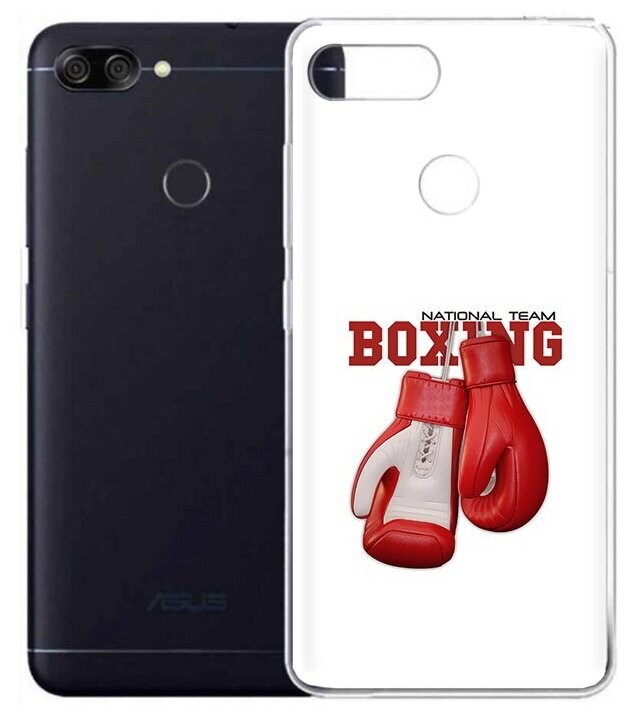 Чехол задняя-панель-накладка-бампер MyPads боксерские перчатки для ASUS Zenfone Max Plus (M1) X018DC/ZB570TL 5.7 противоударный