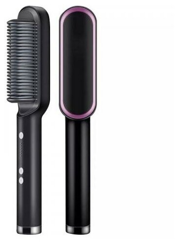 Электрическая расческа-выпрямитель для волос "Straight Comb" FH909, Temperture Control Hair Straightener - фотография № 6