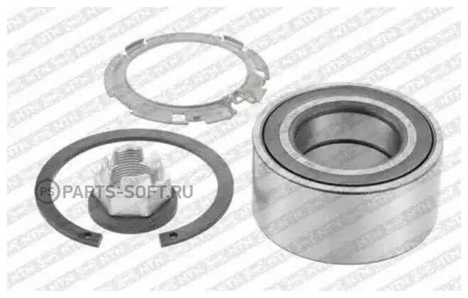 R155.07_=K-29/73 ! к-кт подшипника ступ. пер.\ Renault Laguna 01> ABS NTN-SNR / арт. R15507 - (1 шт)