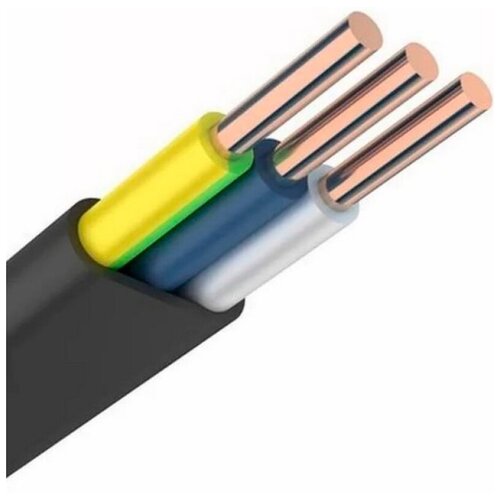 Кабель электрический ООО ПКП кабэлектроснаб ВВГнг-LS ГОСТ 3х1,5 мм2, бухта 100м