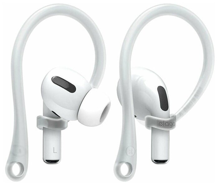 Держатель Elago EarHooks для наушников AirPods Pro, прозрачный (2 шт)