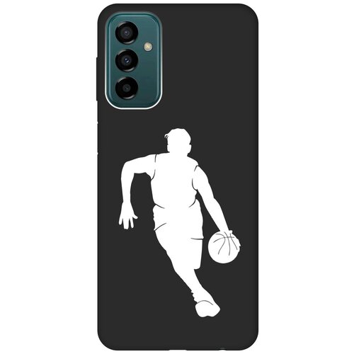 Матовый чехол Basketball W для Samsung Galaxy M23 5G / Самсунг М23 5г с 3D эффектом черный матовый чехол formula для samsung galaxy m23 5g самсунг м23 5г с 3d эффектом черный