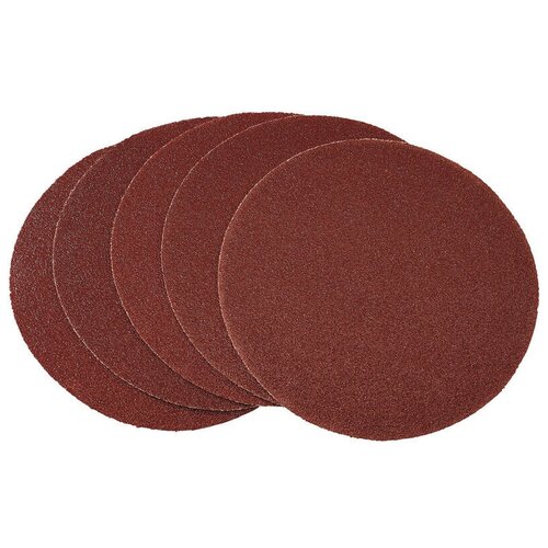 Круг шлифовальный абразивный на липучке зернистость Р 180 125 мм 100 шт 1100₽