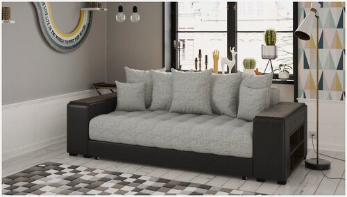 Изображение товара Диван прямой Дубай серый