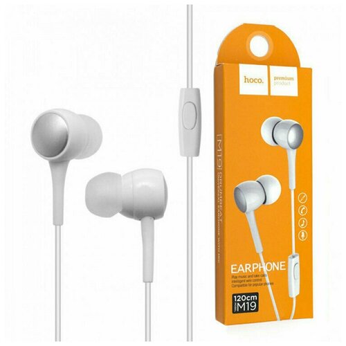 Наушники Hoco M19 Белый 45600₽