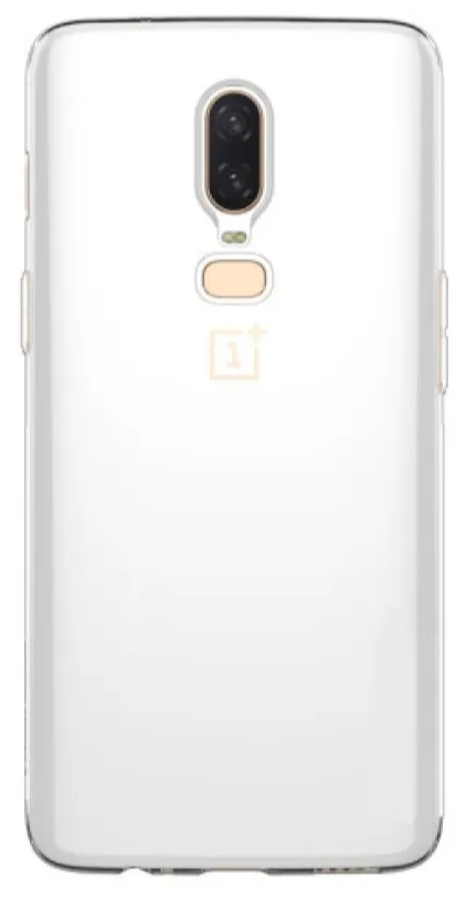 Чехол силиконовый для OnePlus 6, прозрачный
