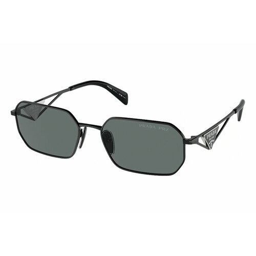 Солнцезащитные очки Prada, серый prada солнцезащитные очки prada pr 58ws 1ab5z1 black [pr 58ws 1ab5z1]