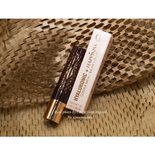 Charlotte Tilbury Гиалуроновый бальзам-блеск для губ Hyaluronic Happikiss тон Crystal Happikiss 24 гр 4100₽