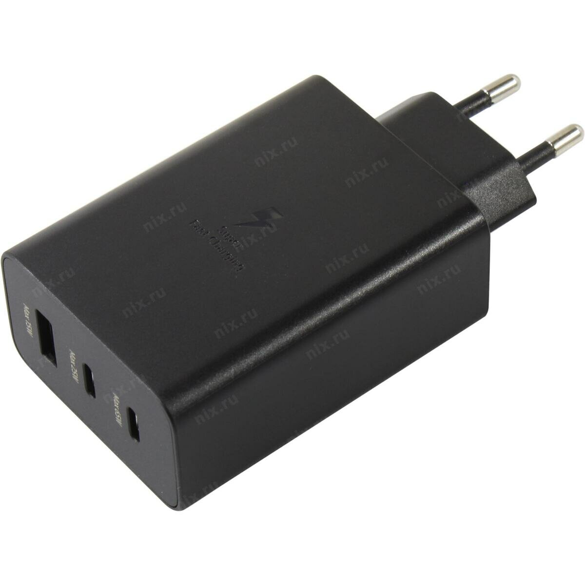 Зарядное устройство сетевое Samsung 65W (2xUSB-C, 1xUSB-A) black - фото №20