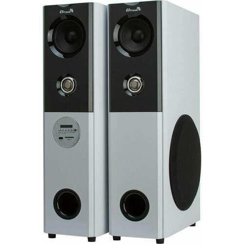 Акустика ELTRONIC 20-82 HOME SOUND комплект 2 колонки серебро 18830₽