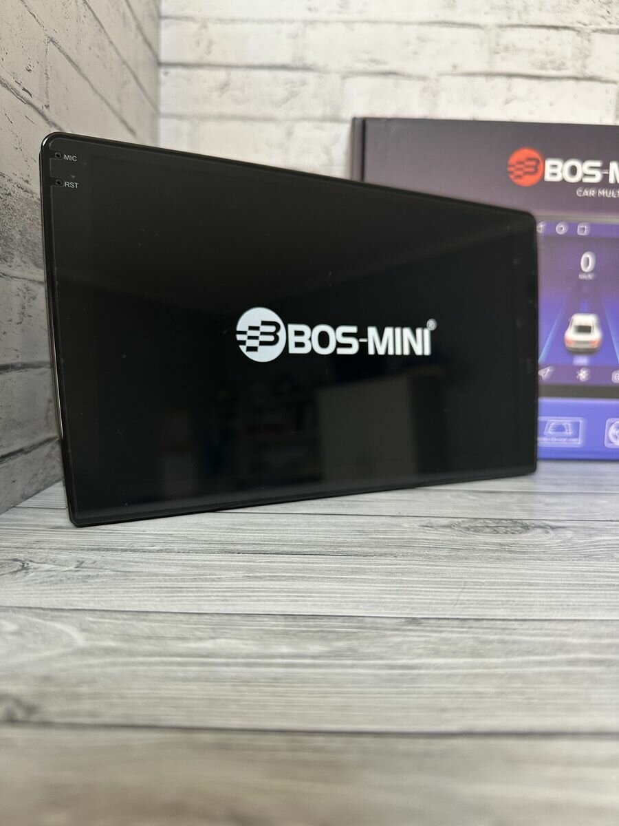 Автомагнитола BOS-MINI A2, 9" 2DIN, на Андроиде, 4 ядра, 64ГБ — фото 1