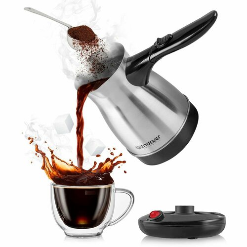 Кофеварка электрическая турка для кофе Endever Costa-1018 800 Вт 05 л защита от перегрева 1333₽