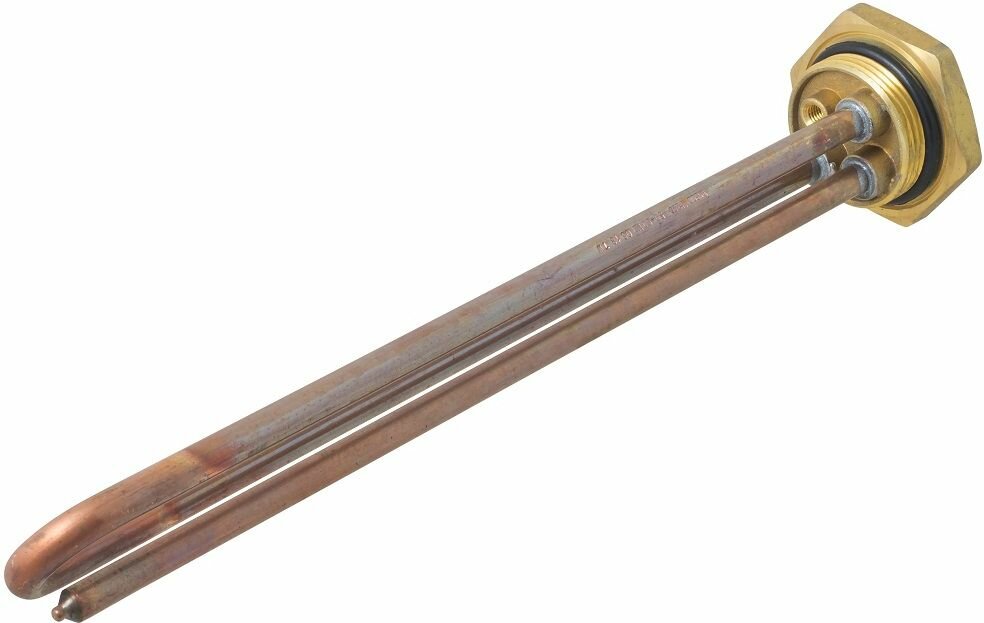 ТЭН RDT 1500W 220V резьбовой под анод M6 медь