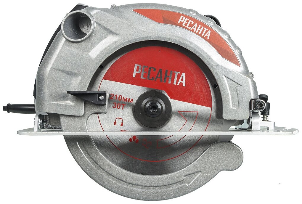 Дисковая пила РЕСАНТА ДП-210/2000, 2000 Вт серый — фото 1