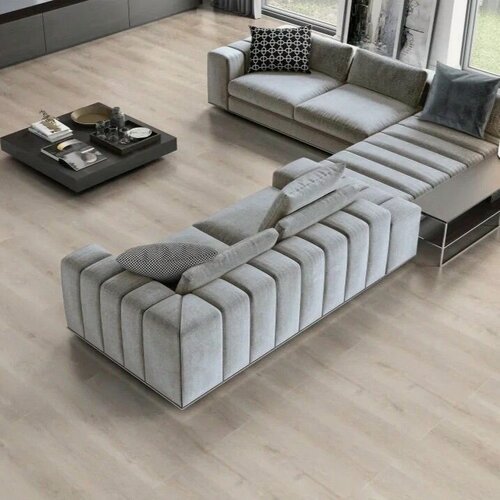 Изображение товара Кварцвинил SPC (замковый) Royce Enjoy Е310 Дуб Эшфорд (180х1200мм), 2.16м кв, 10шт/уп