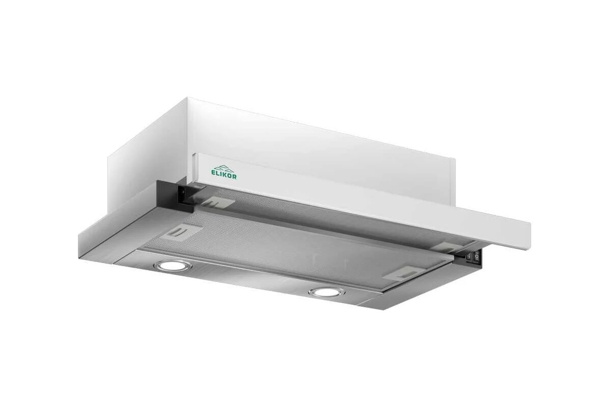 ELIKOR КВ Интегра GLASS 60Н-400-В2Д_нерж/стекло белое 940981