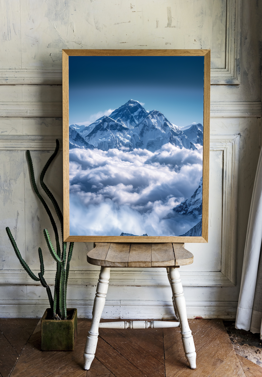 Постер "Величие Эвереста" 40x50 без рамы