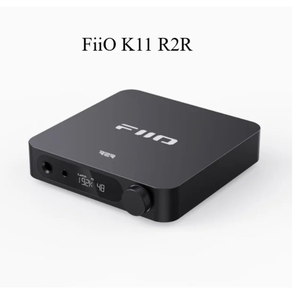 FiiO K11 R2R Настольный ЦАП-усилитель для наушников: высокопроизводительный ЦАП/усилитель для домашнего аудио/ПК