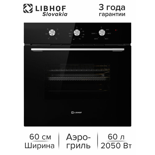 Духовой шкаф электрический встраиваемый Libhof DSM-6063 black 22999₽