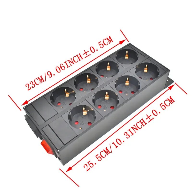 Распределительный блок питания Strider Rui 2/4/6/8/10 розеток, wireless, 110-250 В, S 8AC SOCKET