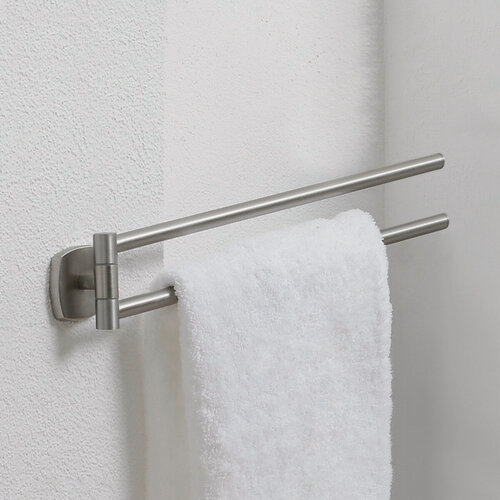 Изображение товара Держатель для полотенец поворотный на шурупах Istad WESS цвет Никель