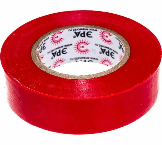 ПВХ-изолента ЭРА 19х20м красная — фото 1