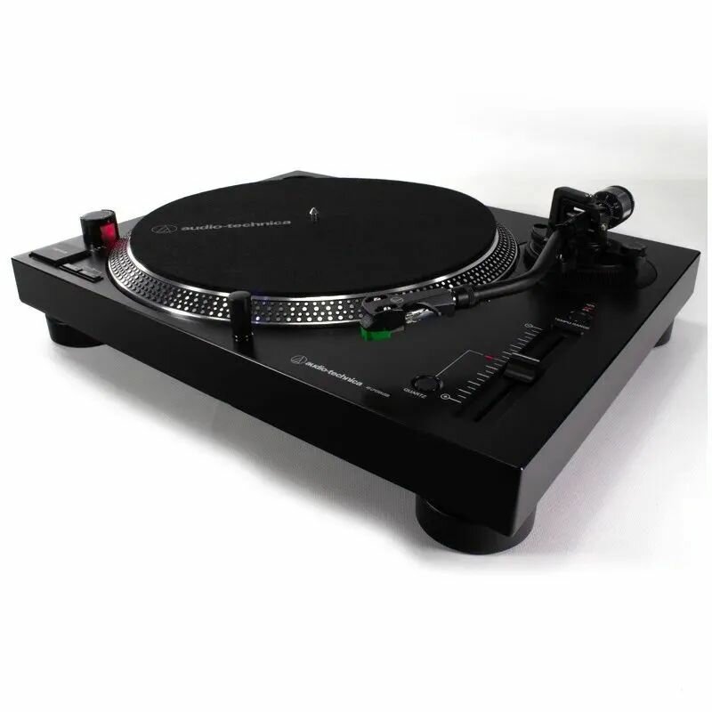 Виниловый проигрыватель Audio-Technica AT-LP120XUSB black