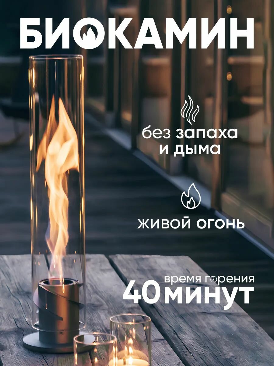 Биокамин настольный декоративный Браво