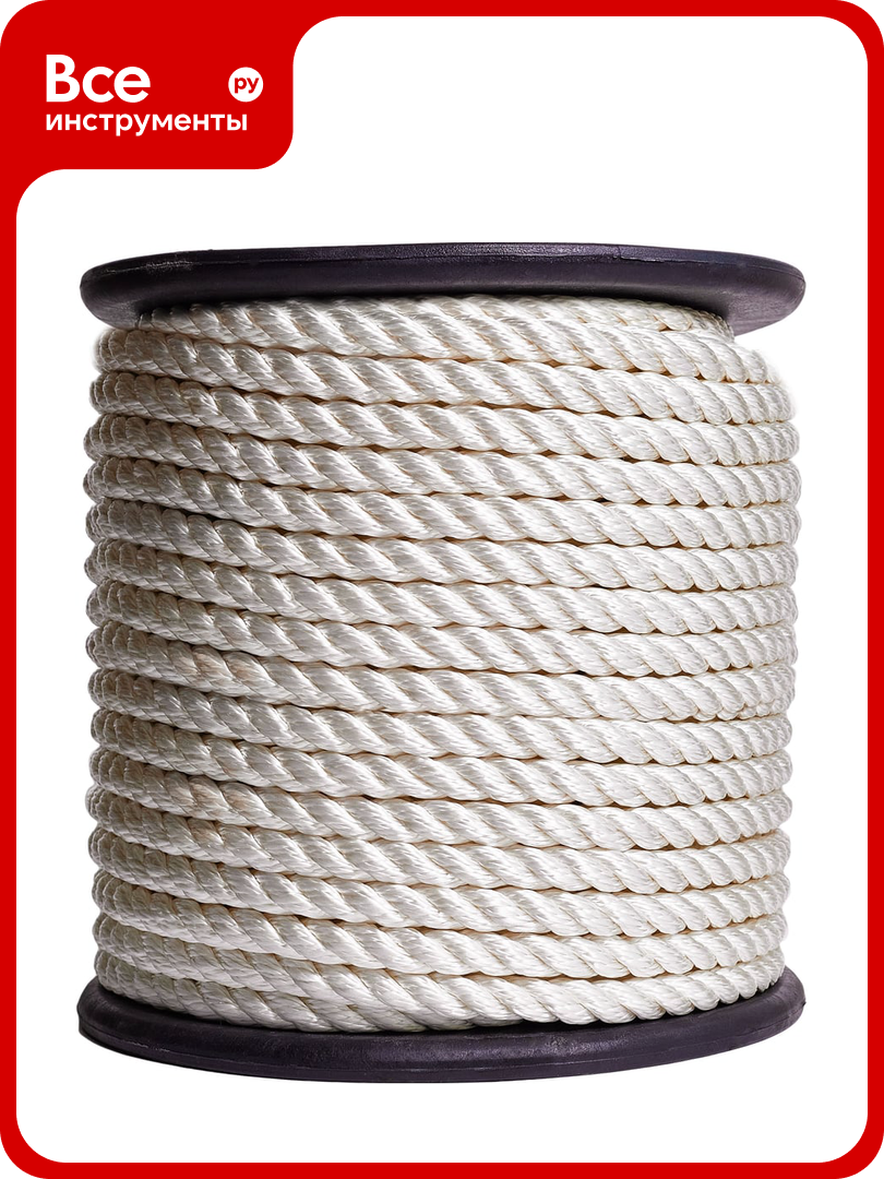 Полиамидный крученый канат торгово-производственная компания МДС 16 мм 70 м 7930050322421