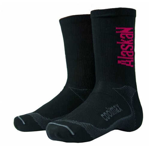 Носки Alaskan, размер L, черный спортивные носки nalini new coolmax socks 2xl черные розовые
