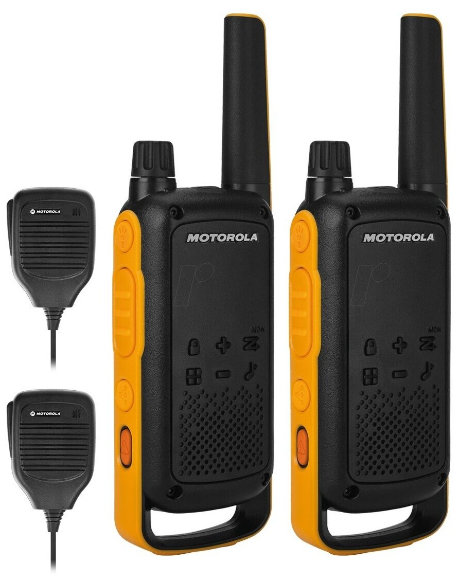 Радиостанция Motorola TALKABOUT T82 EXT RSM желтый/черный