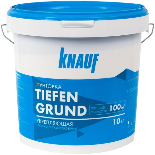 грунт knauf миттельгрунд 10 кг концентрат 1 5 Укрепляющая грунтовка KNAUF Tiefen Grund глубокого проникновения 10 л