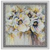 Набор для вышивания бисером RK LARKES Волшебные цветы, 26x26 см - изображение