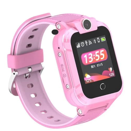 Детские умные часы Smart Baby Watch LT09 розовые / Умные часы для детей / Smart часы детские