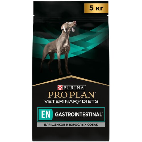 Корм сухой PRO PLAN VETERINARY DIETS EN Gastrointestinal для щенков и взрослых собак при расстройствах пищеварения и экзокринной недостаточности поджелудочной железы 1.5 кг