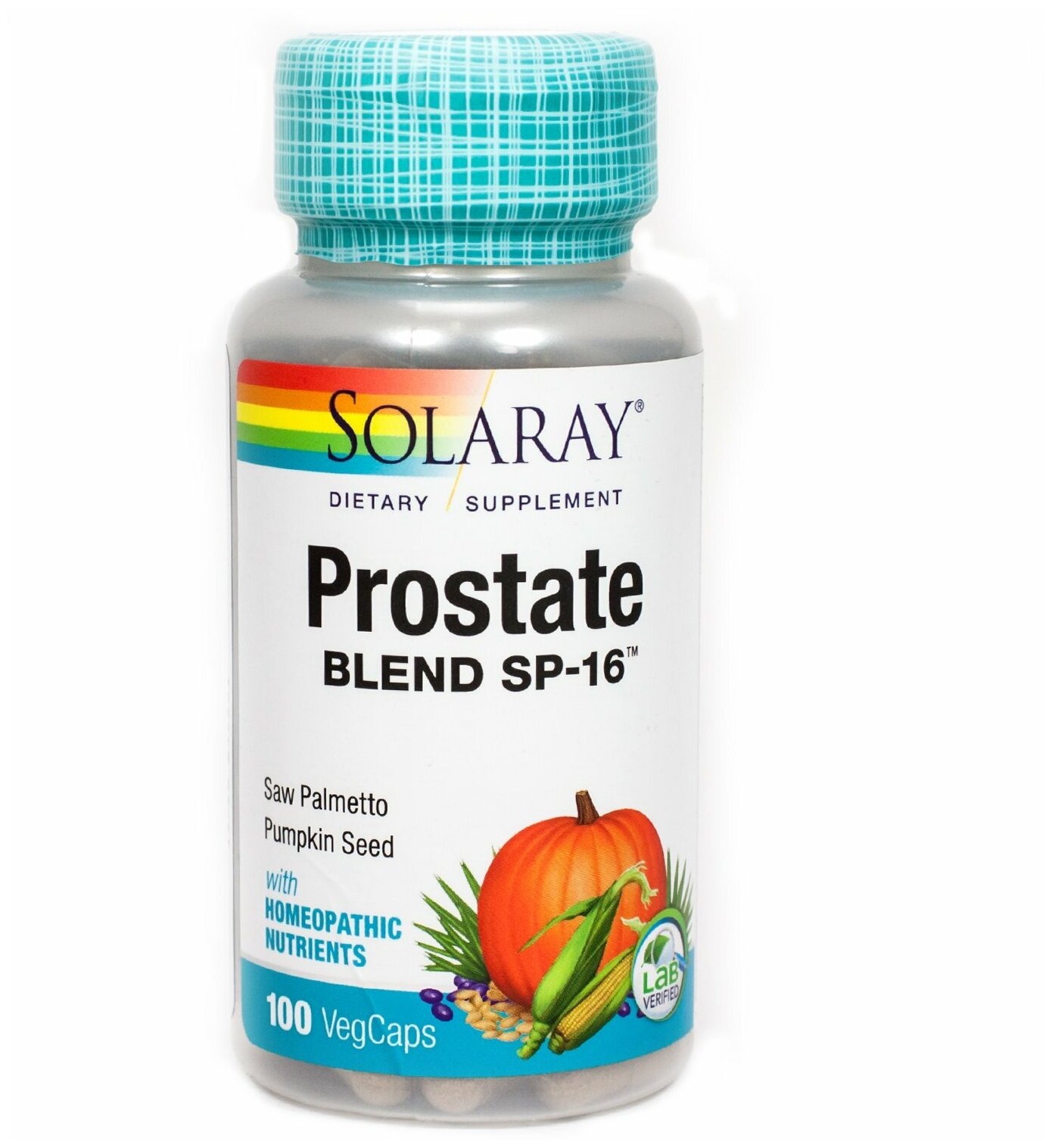 Solaray Prostate Blend SP-16 (Поддержка простаты) 100 капсул