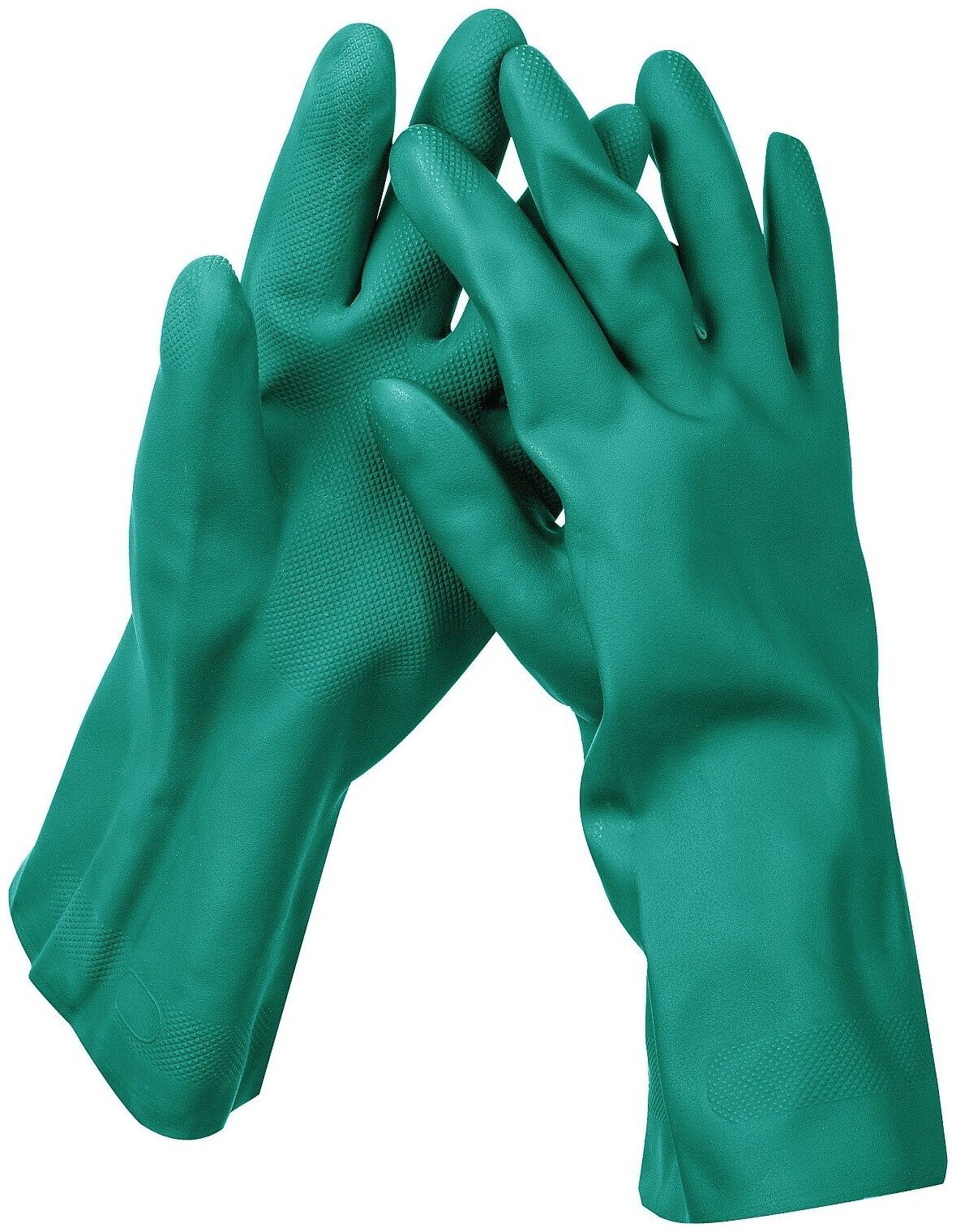 ЗУБР нитрил р. XL, стойкие к кислотам и щелочам, нитриловые перчатки (11255-XL)
