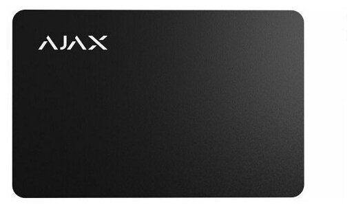 Ajax Pass защищенная бесконтактная карта для клавиатуры(комплект из 3 карт) (черный)