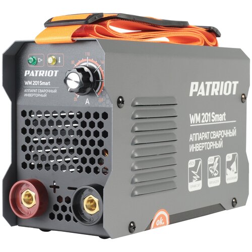 Аппарат сварочный инверторный Patriot WM 201 Smart 605302137 сварочный аппарат patriot wm 201smart mma 605302137