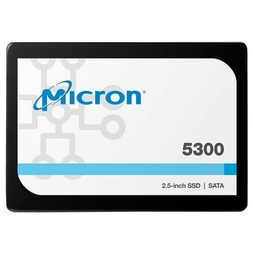 Твердотельный накопитель Micron 5300 MAX 960 ГБ SATA MTFDDAK960TDT-1AW1ZABYYT 2384400₽
