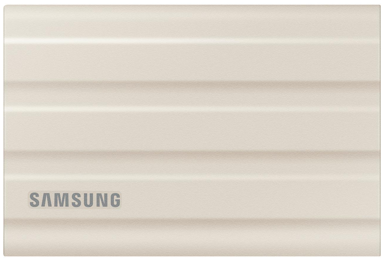 Внешний SSD Samsung T7 Shield 1 TB, бежевый (MU-PE1T0K/AM)