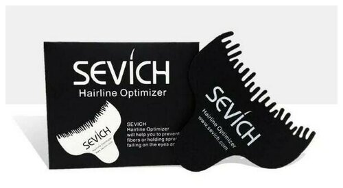 Аксессуар для нанесения загустителей, пудр и камуфляжей для загущения волос, оптимайзер Sevich