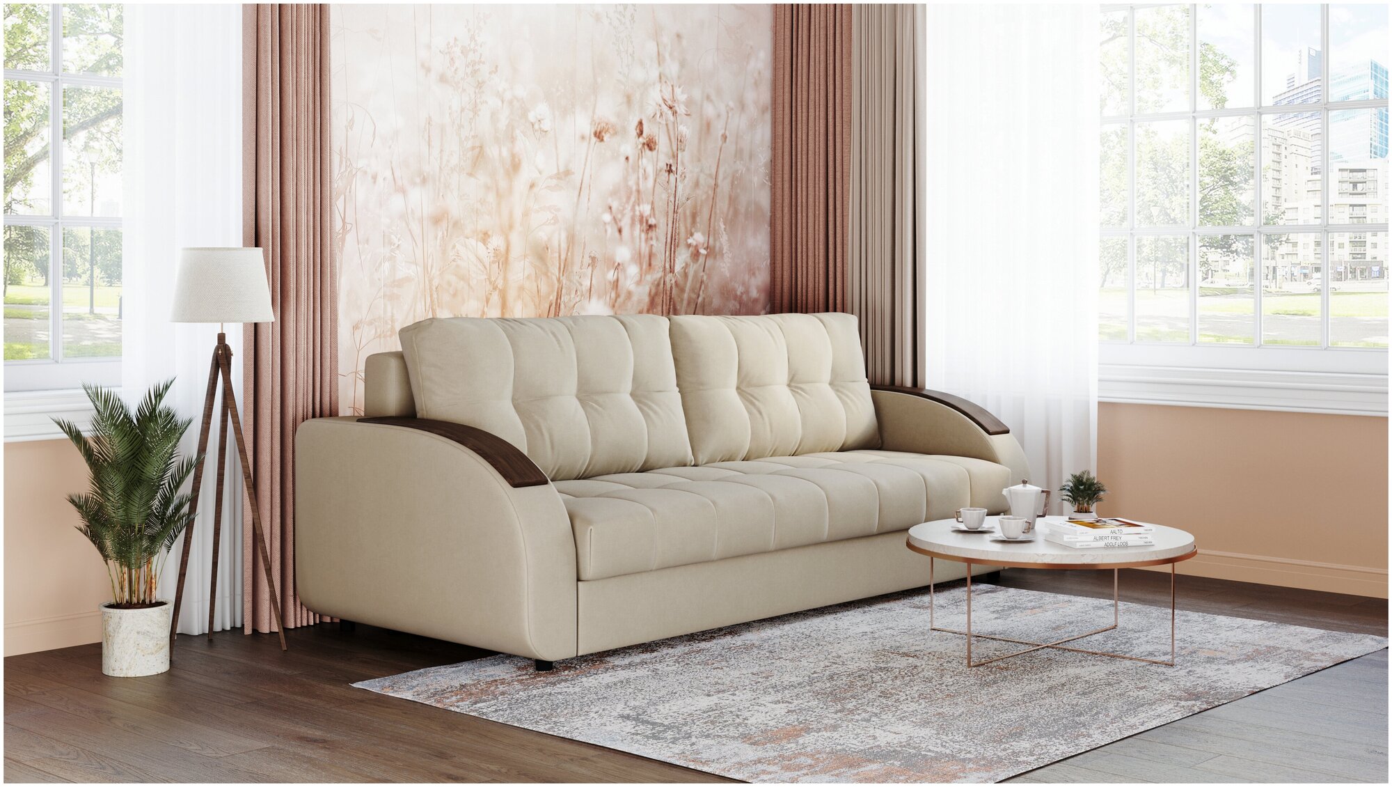 Диван прямой Moon Trade Рио 109 (пантограф с НПБ) — купить в интернет ...