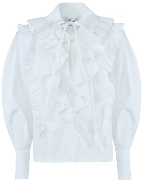 Блуза  MSGM, размер 42, белый