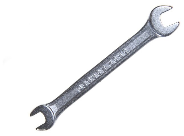 Ключ рожковый тундра, хромированный, 6 х 7 мм - фотография № 1