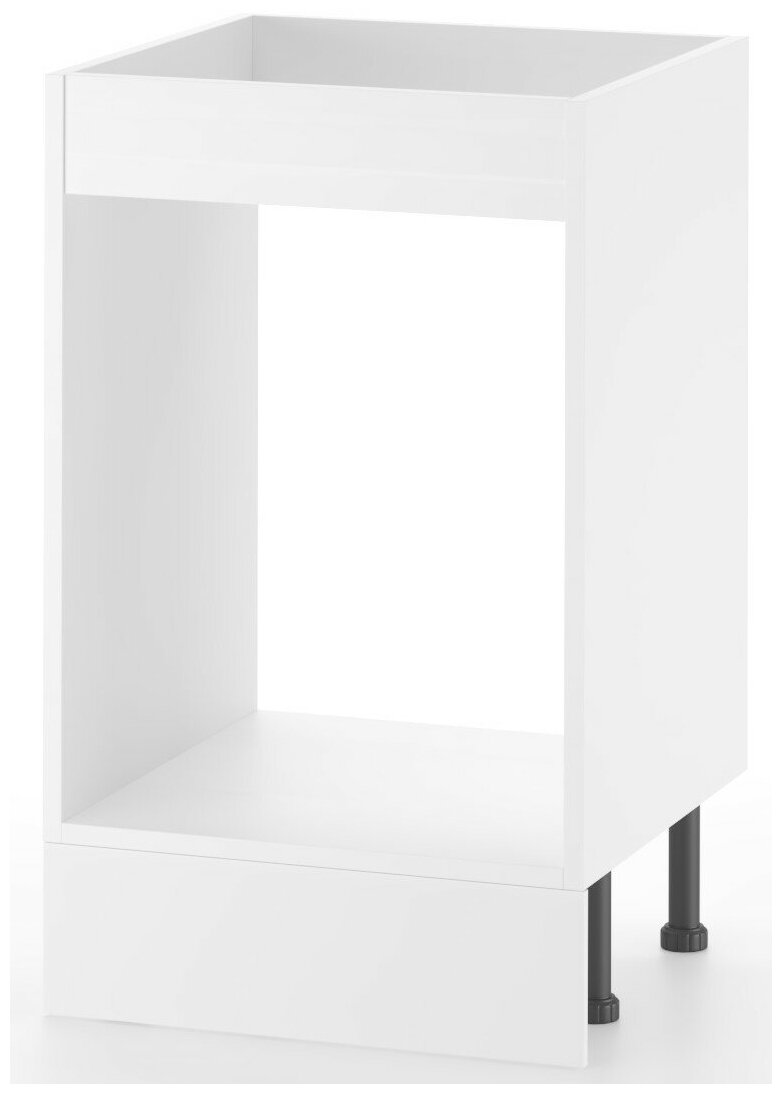 Кухонный модуль напольный 50х50х82 см, "Нева" МДФ 50 см (левый/правый) для мойки. Белое дерево (НМ 500) - фотография № 2