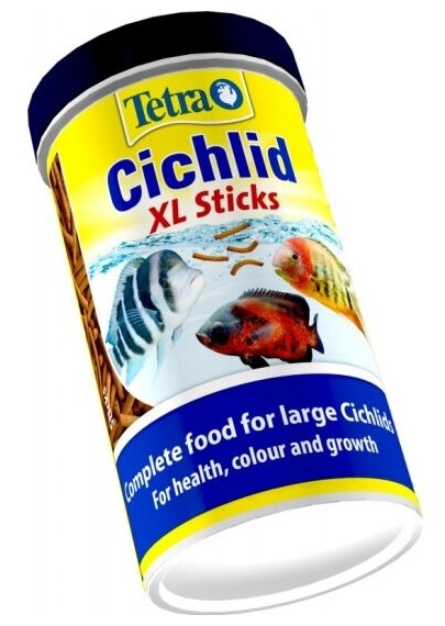 Корм для рыб Tetra Cichlid XL Sticks 500мл палочки - фотография № 11