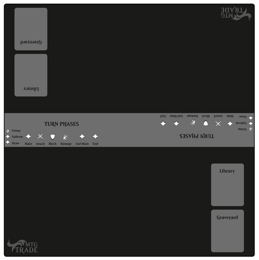 Игровой коврик MTGTRADE для двух игроков